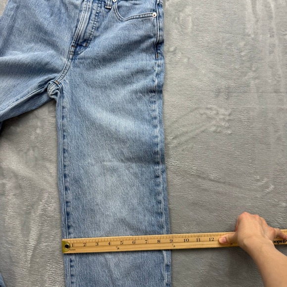 Madewell Jeans Women 23 Blue The Perfect Vintage Wide-Leg Jean High Rise Denim - Picture 8 of 16